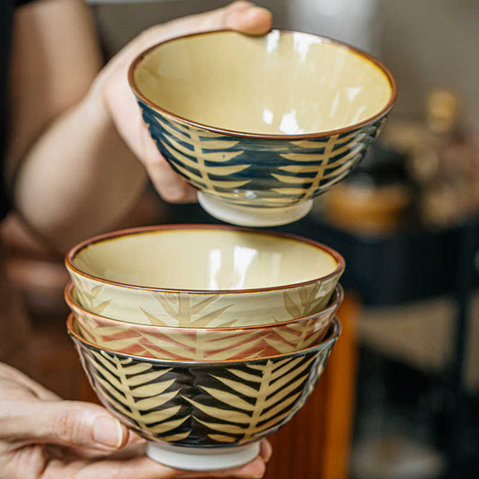 Bowl Pottery Thickened 45-inch Tall Bowl Slightly Flaw