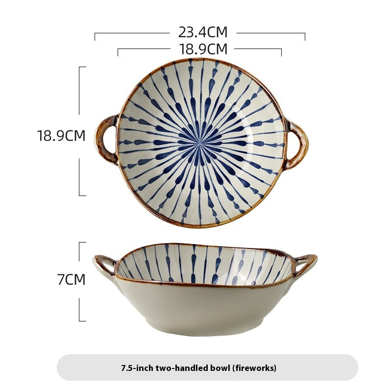 Nordic Ceramic Ramen Bowl - Spring Collection