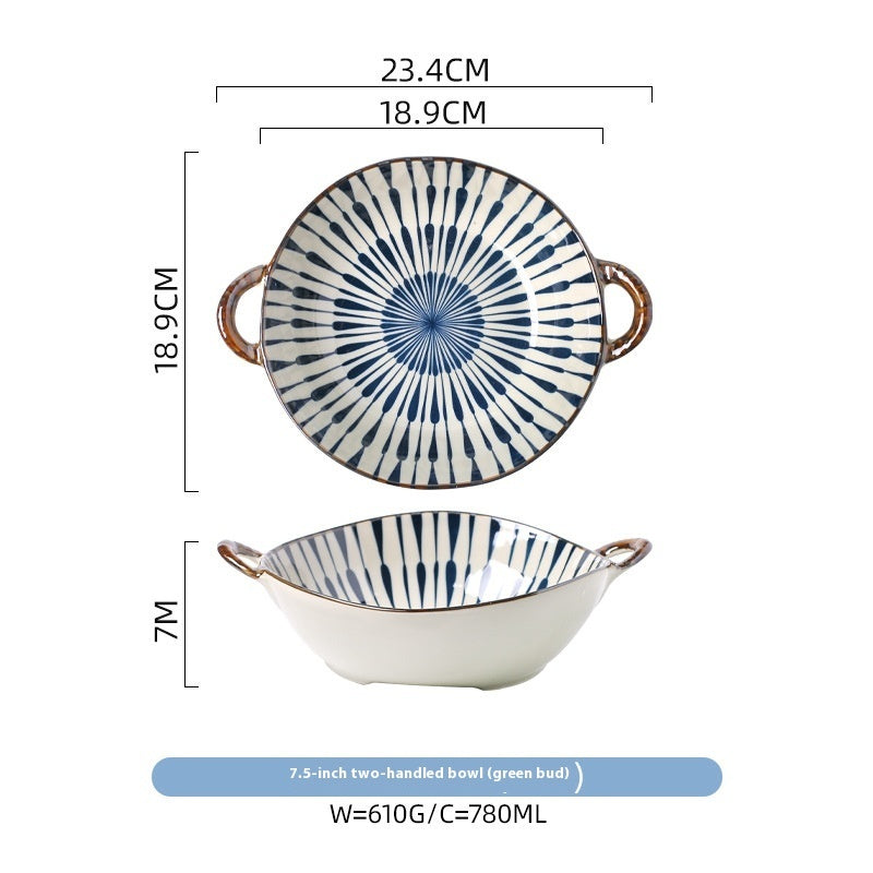 Nordic Ceramic Ramen Bowl - Spring Collection