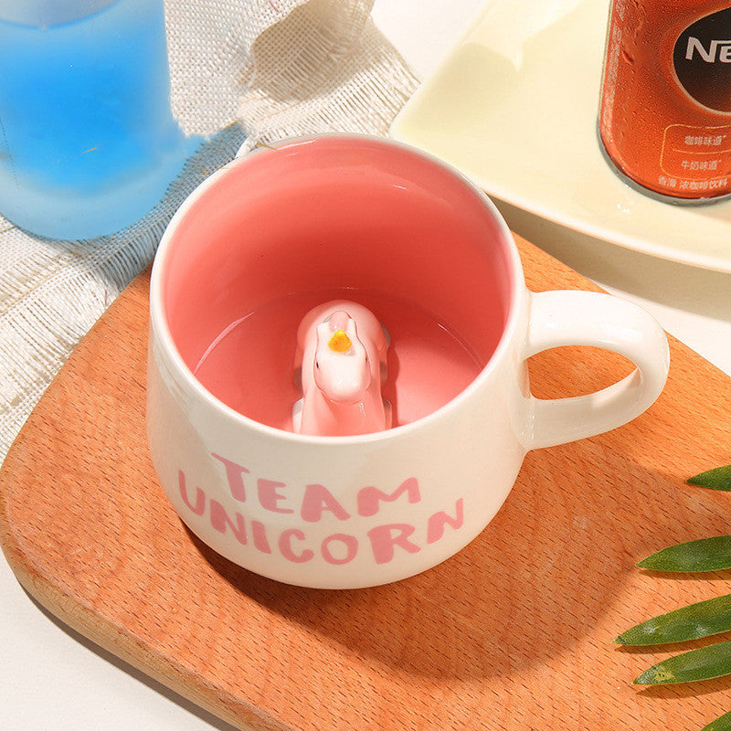 Three-dimensional Animal Ceramic Mug