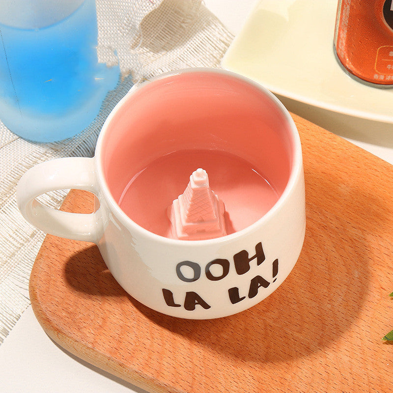 Three-dimensional Animal Ceramic Mug