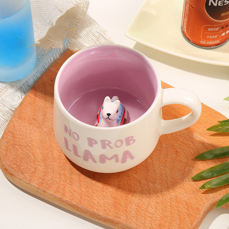 Three-dimensional Animal Ceramic Mug