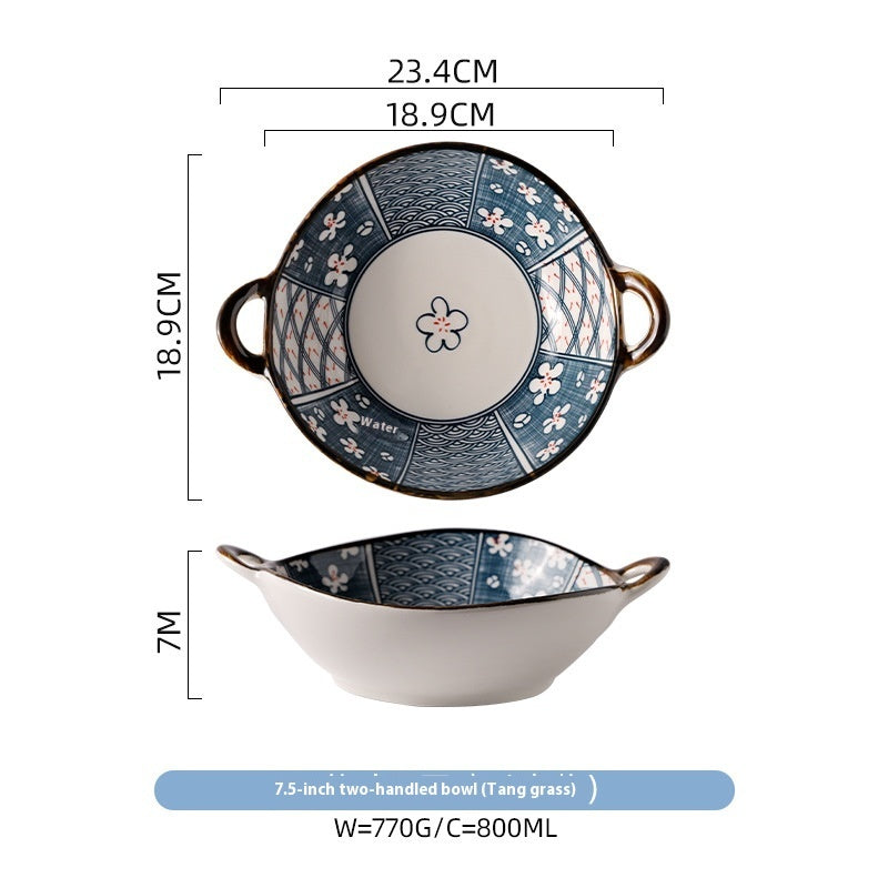 Nordic Ceramic Ramen Bowl - Spring Collection