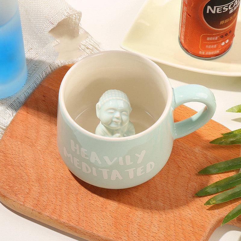 Three-dimensional Animal Ceramic Mug