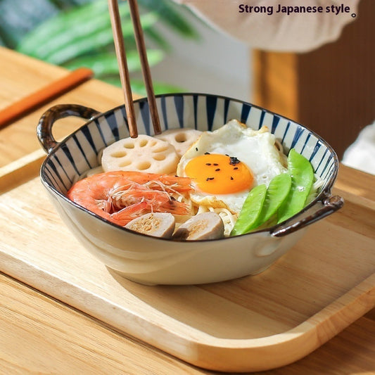 Nordic Ceramic Ramen Bowl - Spring Collection