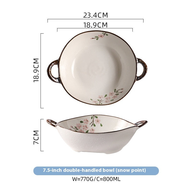 Nordic Ceramic Ramen Bowl - Spring Collection