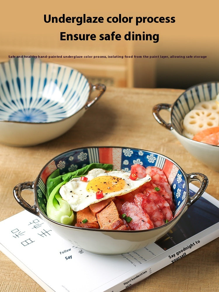 Nordic Ceramic Ramen Bowl - Spring Collection